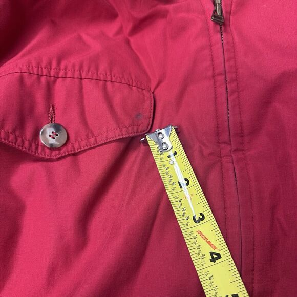 VTG Eddie Bauer Parka Mens Large Red Coat Down Feathers Outdoor Winter Details - Picture 8 of 10